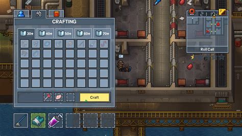 escapists 2 crafting menu